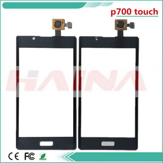 4.3 "Voor Lg Optimus L7 P700 P705 P708 Touch Screen Digitizer Sensor Outer Voor Glas Lens Panel zwart