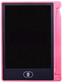 4.4 Inch Lcd Digitale Engels Lcd Tablet Draagbare Mini Kinderen Tekening Graffiti Board Bericht Schrijfbord Roze