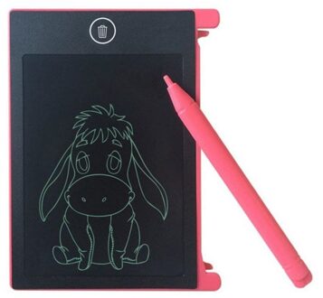 4.4-Inch Lcd Ewriter Papierloze Memo Pad Tablet Schrijven Tekening Grafische Board Roze