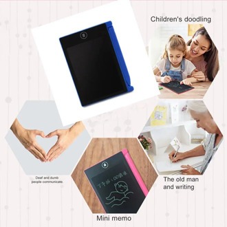 4.4 inch Mini Writing Tablet Digital LCD Drawing Notepad Electronic Practice Handwriting Painting Tablet Pad Gift for Kids