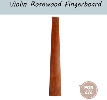 4/4 Viool Toets Met Viool Moer Natuurlijke Palissander Full Size Viool Accessoires