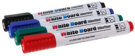 4/5/6/8/10/12 Pcs Whiteboard Pen Uitwisbare Marker Kantoor School Briefpapier Levert Voor Kinderen leraar Levert 4kleur