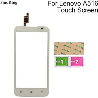 4.5 "Touchscreen Voor Lenovo A516 Touch Screen Panel Digitizer Glas Sensor Highscreen Touchscreen Lijm Scherm Gereedschappen wit nee Tools