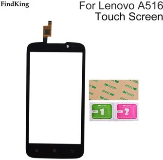 4.5 "Touchscreen Voor Lenovo A516 Touch Screen Panel Digitizer Glas Sensor Highscreen Touchscreen Lijm Scherm Gereedschappen zwart nee Tools