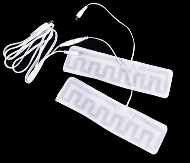 4.5Cm * 20Cm 5V Usb Verwarmde Inlegzolen Elektrische Verwarmde Handschoenen Carbon Fiber Verwarmd Pads Comprimeren Schouder knie Taille