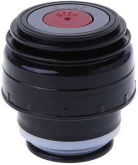 4.5Cm Draagbare Universele Thermoskan Deksel Thermos Cover Reizen Mok Accessoires Gebruikt In Roestvrij Staal Blootgesteld Isolatie Potten zwart