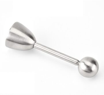 4.5Cm X14.5cm Roestvrijstalen Gekookt Ei Topper Shell Top Keuken Tool Cutter Klopper Opener Ei Accessoires Keuken Gadget