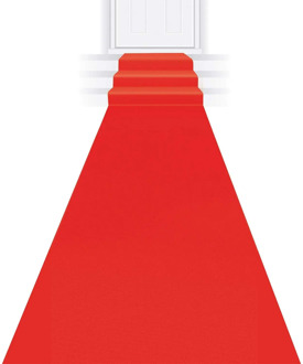 4.5M/15ft Red Carpet Wedding Party Carpet Rug Aisle Runner Red Decoration non-woven fabric for Outdoor Weddings Thickness:0.8 mm