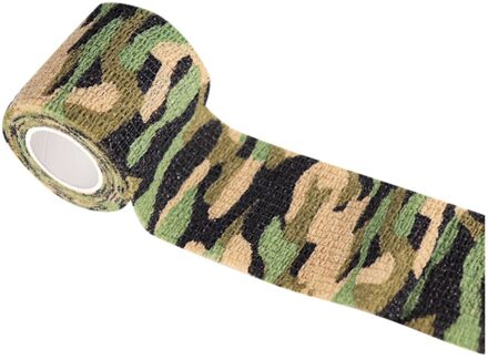 4.5M Hunt Vermomming Hansaplast Camouflage Elastische Wrap Tape Zelfklevende Sport Protector Enkel Knie Vinger Arm Bandage #38
