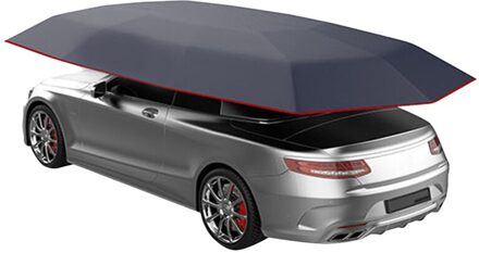 4.5x2. Outdoor Auto Voertuig Tent Auto Paraplu Zonnescherm Cover Oxford Doek Polyester Covers Zonder Beugel blauw
