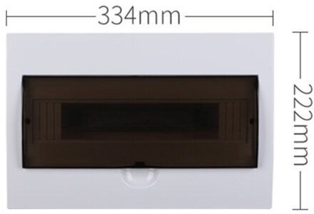 4/6/8/10/12/15/18/24 Loop Verdeelkast Voor Stroomonderbreker Indoor muur