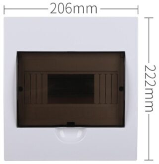 4/6/8/10/12/15/18/24 Loop Verdeelkast Voor Stroomonderbreker Indoor muur