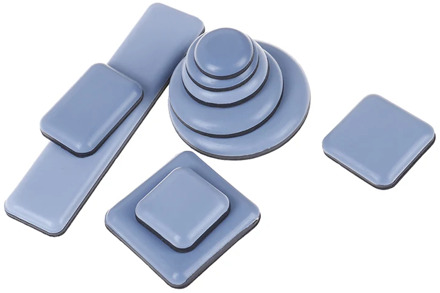 4/6/8pcs Magic Moving Anti-abrasion Floor Mat Slider Pad Furniture Table Bases Protector Coaster Carpet Ground 6mm Thickness