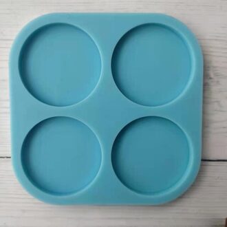 4/6 Gat Mobiele Telefoon Handvat Ronde Cirkel Vorm Siliconen Mal Voor Diy Ambachten Sieraden Badge Reel Maken