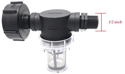 4-6 Tuin Water Kogelkraan, Ton Vat Filter Connector, Ibc Ton Vat Joint, tuinslang Adapter Niet Giftig Connector extern draad A