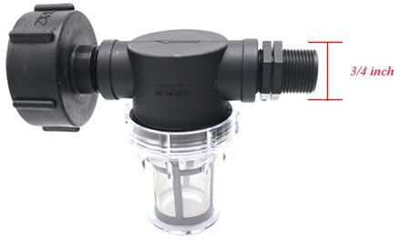 4-6 Tuin Water Kogelkraan, Ton Vat Filter Connector, Ibc Ton Vat Joint, tuinslang Adapter Niet Giftig Connector extern draad B