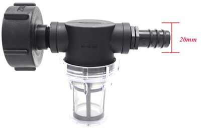 4-6 Tuin Water Kogelkraan, Ton Vat Filter Connector, Ibc Ton Vat Joint, tuinslang Adapter Niet Giftig Connector outlet 20mm