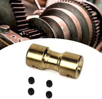 4-6Mm Messing Motor Koper Askoppeling Coupler Connector Mouwen Adapter 6-6mm