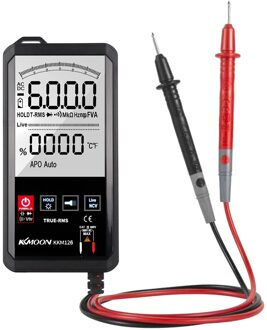 4.7 Inch Digitale Multimeter Aanraken Kleur Scherm Ultradunne Multimeter Spanning Frequentie Capaciteit Weerstand Meter KKM126