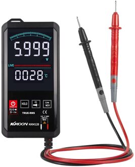 4.7 Inch Digitale Multimeter Aanraken Kleur Scherm Ultradunne Multimeter Spanning Frequentie Capaciteit Weerstand Meter KKM128