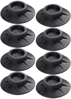 4/8 Pcs Wasmachine Ronde Vaste Rubber Base 10*1Cm Anti-Slip Mat Voor 35-41mm Huishoudelijke Apparaten Meubels Pads Lbs 8stk