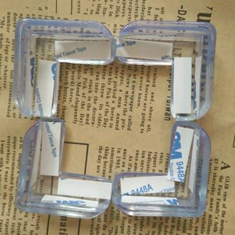 4/8 Stuks Baby Veiligheid Protector Meubilair Corner Guards Tafel Bescherming Cover Siliconen Pvc Anticollision Edge & Corner Guards 03 4stk
