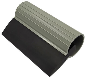 4/9in Black Turbo Handvat Zuigmond Vinyl Film Window Tint Tool Water Sneeuwschuiver Rubber Verven Sneeuw Schraper Ppf toepassing B70 10cm en 23cm