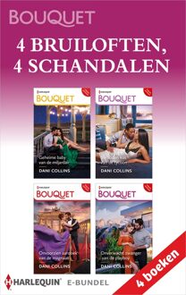 4 bruiloften, 4 schandalen - Dani Collins - ebook