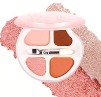 4 Color Eyeshadow - Peach #02/02A Peach - 2.5g