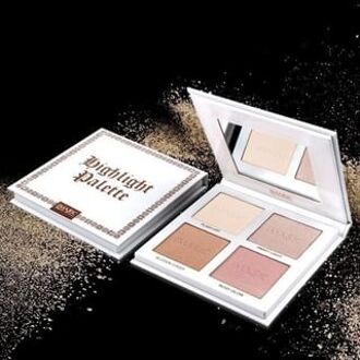4 Colour Highlighter Palette Highlighter Palette - 18g