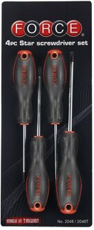 4-delige Schroevendraaierset Torx 2048