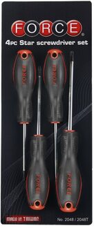 4-delige Torx met gat schroevendraaierset 2048T