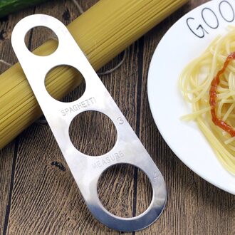 4-Gedeelte Spaghetti Measure Tool Rvs Pasta Portion Control Gadget