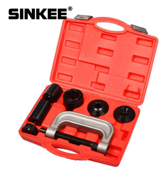 4-in-1 Ball Joint Service Tool Kit C Frame Press 2WD & 4WD Vehicles Truck Brake Anchor Pin Remover Installer SK1151