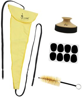 4 In 1 Fluit Saxofoon Accessoires Kit Passeren Doek Pad Sax Mute