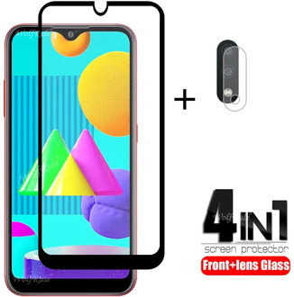 4-in-1 For Samsung Galaxy M01 Glass For Samsung M01 Tempered Glass Protective Glass Screen Protector For Samsung M01 Lens Glass