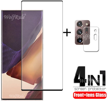 4-in-1 For Samsung Galaxy Note 20 Ultra Glass For Samsung Note 20 Ultra Screen Protetor For Samsung S20 Plus Note 20 Ultra Glass