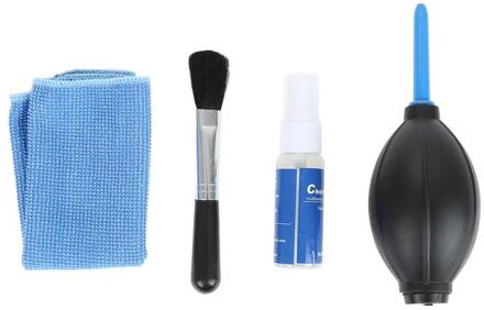 4 In 1 Magische Laptop Computer Camera Lcd Led Monitor Tv Cleaner Plasma Scherm Reinigingsdoekje Borstel Kits Voor Macbook pro Screen