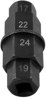 4 In 1 Motorfiets Vooras Spindel Hex Inbussleutel Socket 17Mm 19Mm 22Mm 24Mm Verwijdering tool Persoonlijke Motorfiets Accessoires