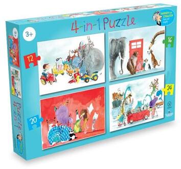 4 In 1 Puzzel -  Harmen van Straaten (ISBN: 9789025884383)