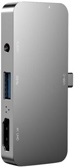 4 In 1 Usb Hub Type-C Docking Station Hd 4K Hdmi Usb + Pd Opladen Hub