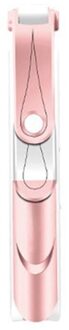 4 In Een Selfie Stok Draadloze Selfie Stok Mobiele Telefoon Universele Een Draadloze Zelfontspanner Artefact Statief Selfie Stok Roze