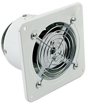 4 Inch 20W 220V Ventilatie Uitlaat Afzuigkap Venster Muur Keuken Wc Badkamer Duct Booster Blower Lucht Schoon koeling Vent