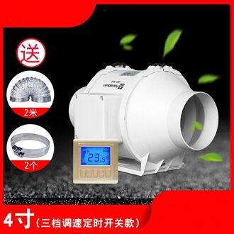 4-Inch 6-Inch Keuken Krachtige Rook Uitlaat Fan 8-Inch Ventilatie Ventilator HF-125