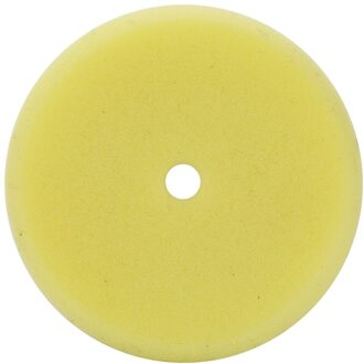 4 Inch Auto Polijstschijf 1 Stk/set Zelfklevende Polijsten Waxen Spons Wol Wiel Polijsten Pad Voor Auto Polijstmachine boor Adapter geel