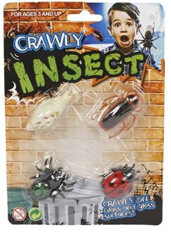 4 insecten window walker crawly insect