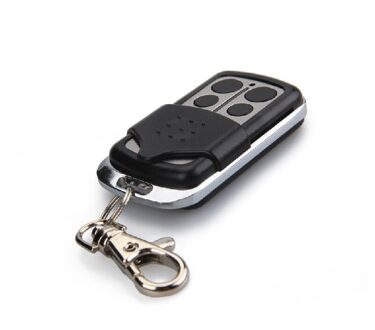 4 kanalen Garagedeuropener Afstandsbediening voor Compatibel met Liftmaster 433.92mhz merlin Handheld zender sleutelhanger Zwart
