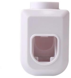 4 kleur automatische squeezer 1 handsfree tandpasta dispenser squeeze muur gemonteerde bad accessoires wit