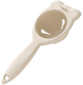 4 Kleur Separator Filter Eiwit Ei Divider Bakken Koken Ei Separator Eigeel White Benodigdheden Thuis Keuken Accessoires Gadget beige