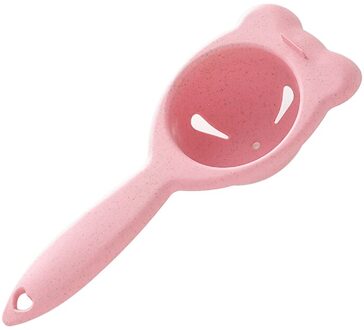 4 Kleur Separator Filter Eiwit Ei Divider Bakken Koken Ei Separator Eigeel White Benodigdheden Thuis Keuken Accessoires Gadget roze